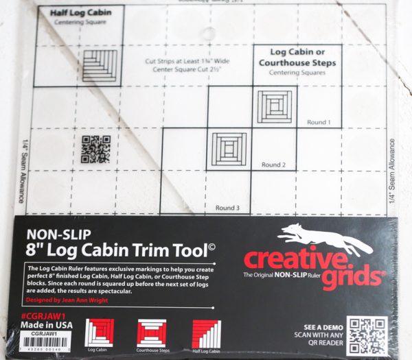 Log Cabin Creative Grids Ruler